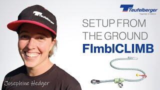 Setup from ground Teufelberger FImblCLIMB for SRS access and switch to MRS to work around the canopy