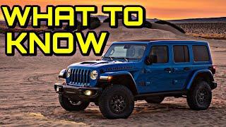 What Everyone NEEDS To Know About The 2021 Jeep Wrangler