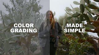 My Simple Approach to Color Grading in DaVinci Resolve | Fujifilm + Flog 2