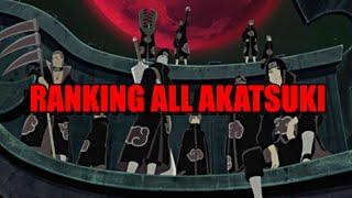 Every Akatsuki Member From Weakest To Strongest