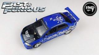 Mitsubishi Lancer Evolution, Fast and Furious 1:18 Diecast Model