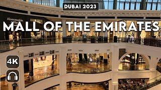 Mall of the Emirates walking tour 2023  4K