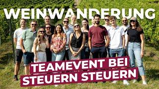 VLOG: Team Steuern steuern zur Weinwanderung in Südfranken