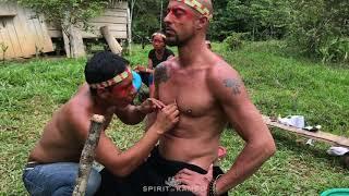 Catching Sapo and Kambo ceremony in the Jungle of Peru 2018