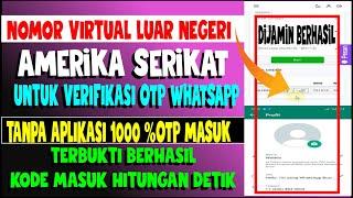 Cara Membuat Nomor Virtual Luar Negeri Amerika Serikat Tanpa Aplikasi Untuk Daftar Whatsapp