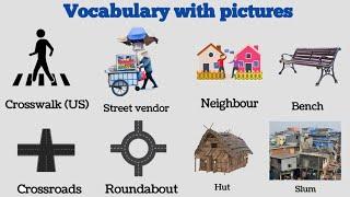 Vocabulary with pictures | Places Vocabulary in English | common English words