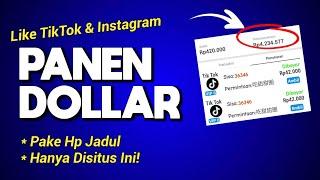 Untuk Pemula BANGET, Cuma Like Video TikTok Dibayar - Cara Dapat Uang Dari Internet