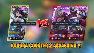 Epic Match Hapezet's Kagura vs. 2 Fierce Assassin | Mobile Legends