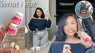 WHAT I EAT IN A DAY: BREASTFEEDING + LOOSING WEIGHT (11 pounds down)