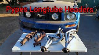 Installing Pypes Longtube Headers on my Cammed 2006 Mustang GT