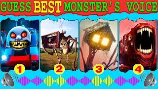 Guess Monster Voice Spider Thomas, Megahorn, Spider House Head, Train Eater Coffin Dance