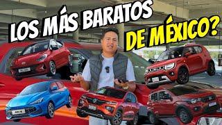 10 AUTOS MÁS BARATOS DE MÉXICO ¿VALEN LA PENA? - TOP