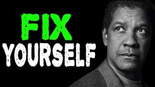 FIX YOURSELF - NOBODY CARES ABOUT YOU | Denzel Washington