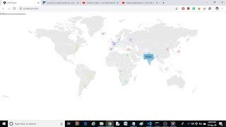 world map in angular 9 using Amcharts 4