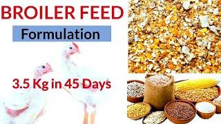 How to make your own quality broiler grower feed  and save money (broiler chicken feed formula).