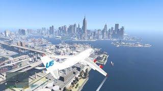 Liberty City WITH TRAFFIC In GTA 5