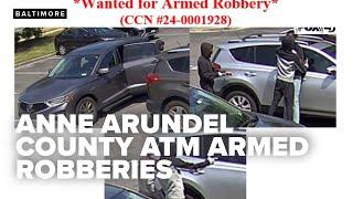 FBI Baltimore issues warning as armed robberies surge at Anne Arundel County ATMs