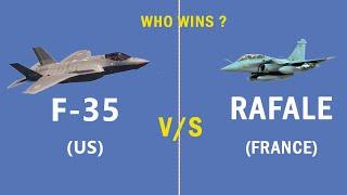 The super comparison of F35 lightening II and Dassault Rafale