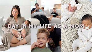 Day In My Life with Newborn Twins MOM OF 3 UNDER 3 VLOG