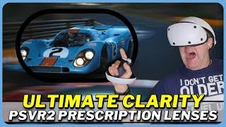 PSVR2 Prescription Lenses CLARITY - VR Rock Lens Inserts