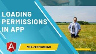 Ngx-permissions Tutorial #2 - Loading permissions into application