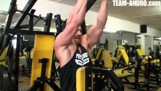 Tim Budesheim Back Workout German Junior Master Team Andro