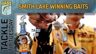 Taku Ito's winning baits from Smith Lake Bassmaster Elite Series event