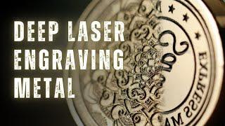 ComMarker B4 60W MOPA Laser – Deep Engraving Brass Coins & Santa Wax Stamps