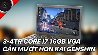 Laptop gaming 3-4tr Core i7 RAM 16GB VGA rời chơi MƯỢT Honkai, Genshin