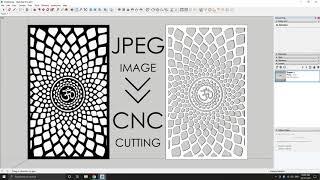 How to Convert Image to CNC Design/Cutting in Sketchup