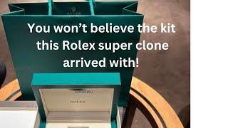 Rolex super clone has arrived for use as authentication tool to buy a grey market Rolex safely.