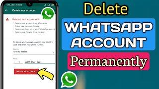 Delete WhatsApp Account Permanently | WhatsApp Account Delete