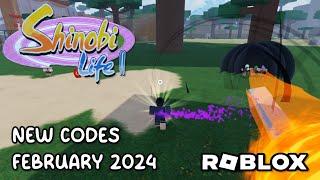 Roblox Shindo Life New Codes February 2024