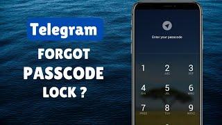 Forgot Telegram Passcode Lock ? Reset Without Losing Data