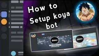 part 3 Koya bot welcome setup | THE VOZEAN FF | XZ GAMER #koya #setup