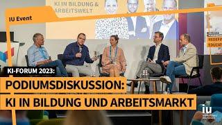 Podiumsdiskussion: “KI in Bildung und Arbeitsmarkt”