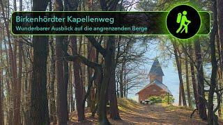 Gemütliches Wandern und phantastische Aussichten. Die Friedenskapelle von Birkenhördt in der Pfalz.