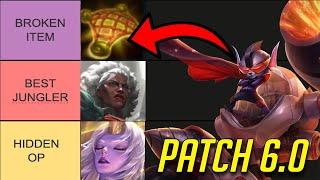 WILD RIFT PATCH 6.0 NEW TIER LIST - "DURABILITY PATCH", NEW ITEMS AND RUMBLE