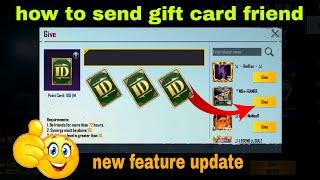 How To Send Gift In PUBG Mobile | How To send Rename ID Card To my Friends In BGMI