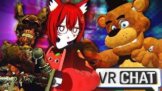  LEVANDO muitos SUSTOS no FNAF MULTIPLAYER do VRCHAT 