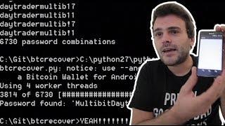Brute-force your Bitcoin wallet - Install python2.7 for btcrecover