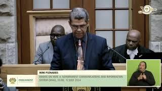 ACDP MP, Wayne Thring: Budget Vote 4: Government Communications and Information System (GCIS)