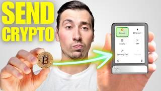 How to Send Crypto TO Cold Wallets (BEGINNER'S GUIDE)