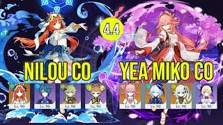 Nilou C0 & Yea miko C0 SPiral abyss floor 12 genshin impact