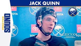 "Focus On The Little Things" | Jack Quinn Addresses Media After Buffalo Sabres Practice