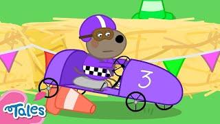 Danny Dog's Karting Crash  | Peppa Pig Tales