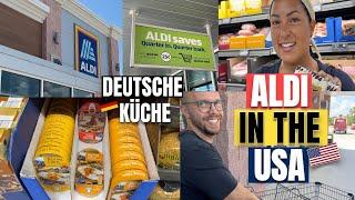 LOOKING FOR GERMAN FOODS AT AN "AMERICAN" ALDI | what is Deutsche Küche? 