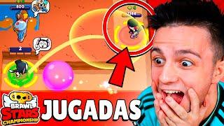 LAS MEJORES JUGADAS COMPETITIVAS DE BRAWL STARS - Ampeterby7