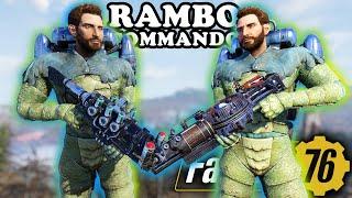 Fallout 76 Enclave Plasma & Tesla Rifle Dedicated Commando Tank Build - No Stealth Commando Build