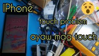 All iPhone touch problem AYAW MAG touch | paano e Repair